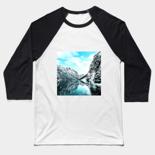 Fjords - Ice mountain Baseball T-Shirt